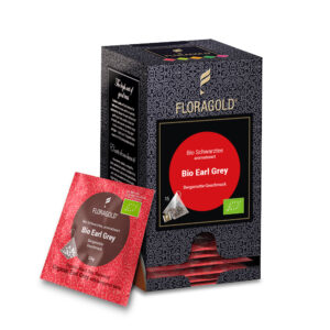 Earl Grey im Pyramiden-Teebeutel